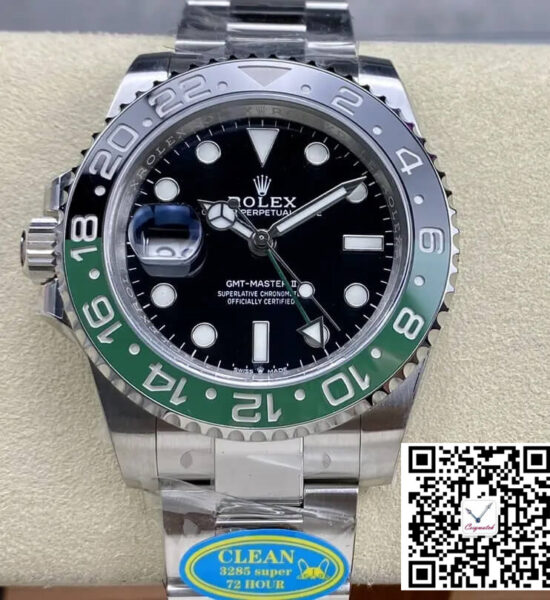 Rolex GMT Master II M126720VTNR-0001 Clean Factory V3 Black Dial