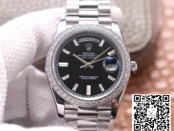 Rolex Day Date M228349RBR-0003 EW Factory Diamond Dial
