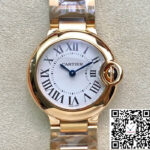 Ballon Bleu De Cartier 28MM WGBB0007 V6 Factory Rose Gold