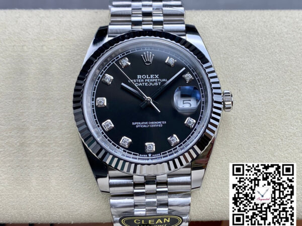 Rolex Datejust M126334-0012 Clean Factory Black Dial