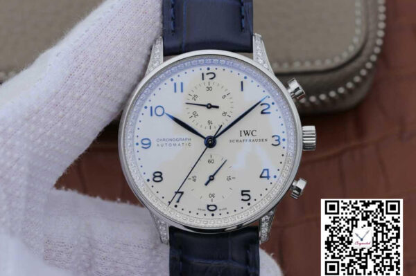 IWC Portugieser IW371440 ZF Factory V2 Diamond White Dial