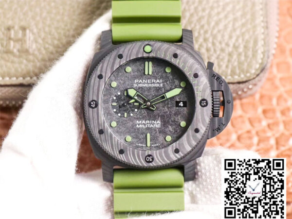 VS Factory Panerai Submersible Marina Militare Carbotech 47MM PAM00961