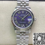 Rolex Datejust M178274-0088 31MM EW Factory Purple Dial