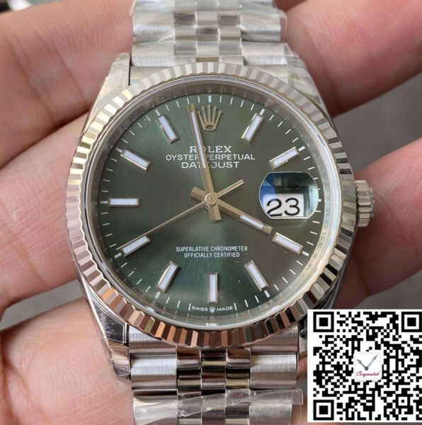 Rolex Datejust M126234-0051 36MM VS Factory Green Dial