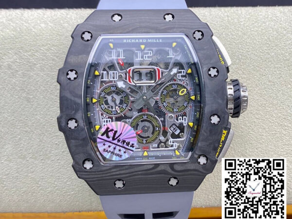 Richard Mille RM-011 KV Factory Forged Carbon Case