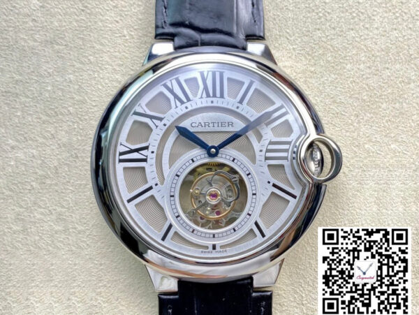 Cartier Ballon Bleu Tourbillon W6920021 BBR Factory Stainless Steel Case