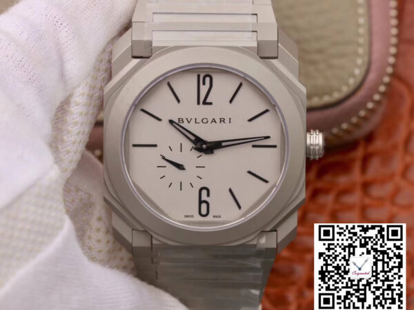 Bvlgari Octo Finissimo 103011 BV Factory White Dial