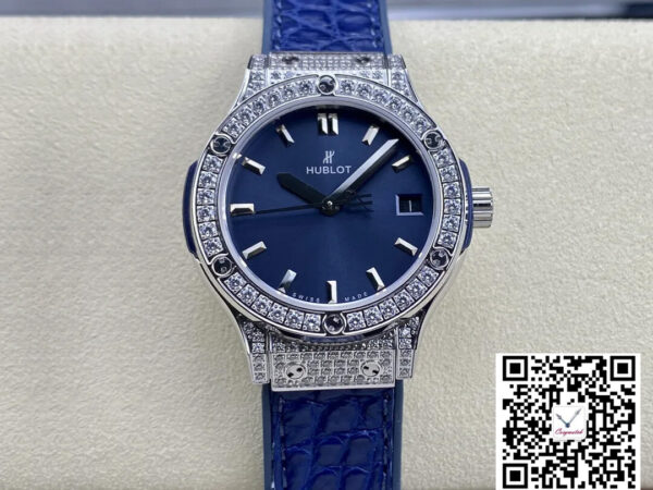 Hublot Classic Fusion 33MM Quartz HB Factory Blue Dial
