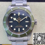 Tudor Heritage Black Bay Green Harrods Special Edition 79230G ZF Factory Black Dial
