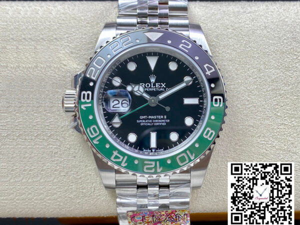 Rolex GMT Master II M126720vtnr-0002 Clean Factory Black Dial
