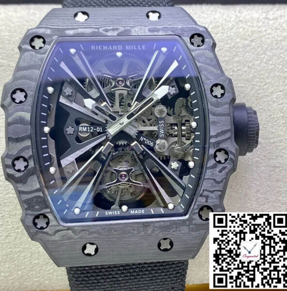 Richard Mille RM12-01 RM Factory Tourbillon Skeleton Dial