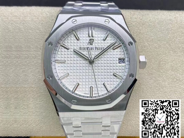 Audemars Piguet Royal Oak 15500ST.OO.1220ST.04 ZF Factory V2 White Dial
