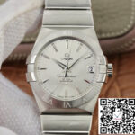 Omega Constellation 123.10.38.21.02.001 VS Factory Silvery White Dial