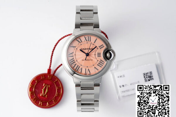 Ballon Bleu De Cartier WSBB0046 33MM AF Factory Pink Dial
