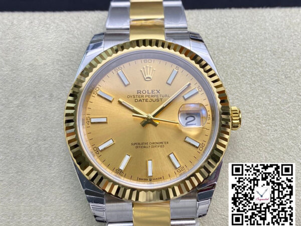 Rolex Datejust M126333-0009 EW Factory Yellow Gold