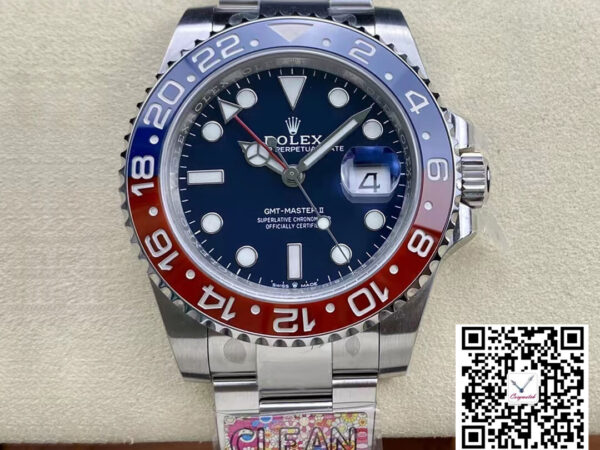 Rolex GMT Master II M126719blro-0003 Clean Factory Blue Dial