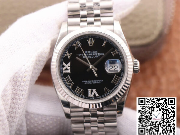 Rolex Datejust M126233 EW Factory Black Diamond-set Dial