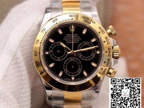 Rolex Daytona Cosmograph m116503-0004 Noob Factory Black Dial