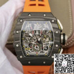 Richard Mille RM11-03 KV Factory Carbon Fiber Orange Strap