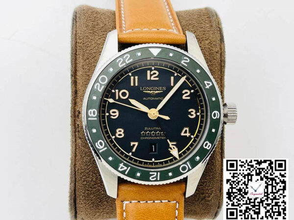 Longines Spirit ZuIu Time L3.812.4.63.2 LG Factory Leather Strap