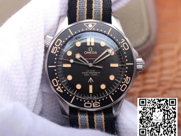 Omega Seamaster 210.92.42.20.01.001 James Bond 007 VS Factory Black Dial