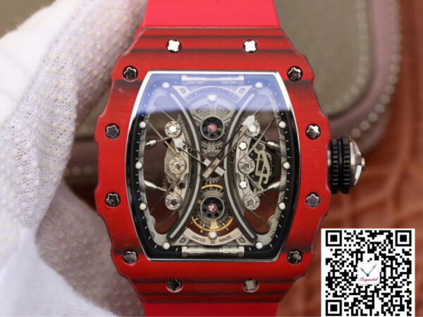 Richard Mille RM53-01 KV Factory TPT Carbon Fiber Skeleton Dial