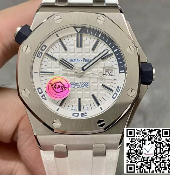 Audemars Piguet Royal Oak Offshore 15710ST.OO.A010CA.01 APS Factory White Dial