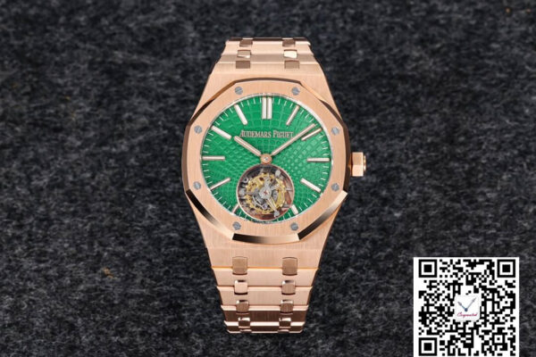 Audemars Piguet Royal Oak Tourbillon 26533OR.OO.1220OR.01 R8 Factory Green Dial