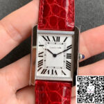 Cartier Tank W5200005 K11 Factory White Dial
