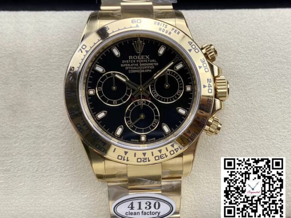 Rolex Cosmograph Daytona M116508-0004 Clean Factory Gold Case