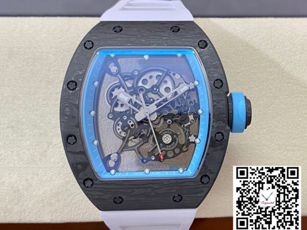 Richard Mille RM-055 BBR Factory Rubber Strap