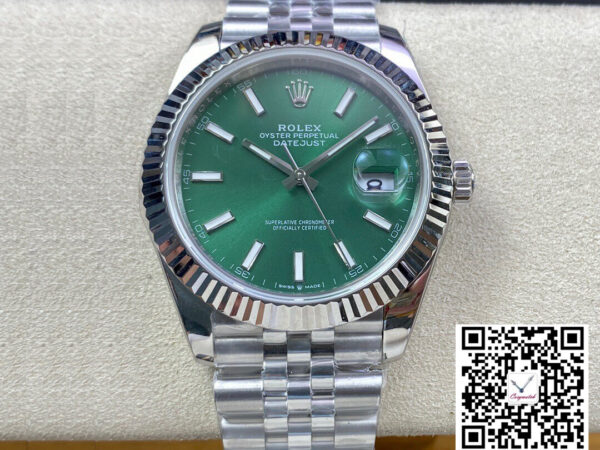 Rolex Datejust M126334-0028 EW Factory Green Dial