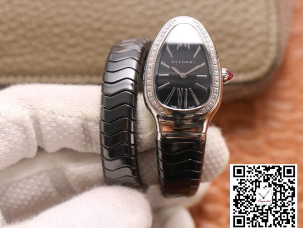 Bvlgari Serpenti BV Factory Black Dial