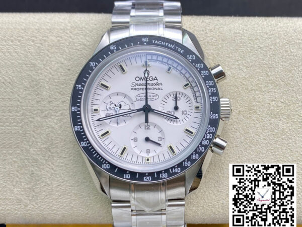 Omega Speedmaster Snoopy Award 311.32.42.30.04.003 OM Factory Stainless Steel Strap