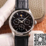 Jaeger-LeCoultre Master Ultra Thin Moon Perpetual Calendar 1308470 V9 Factory Black Dial
