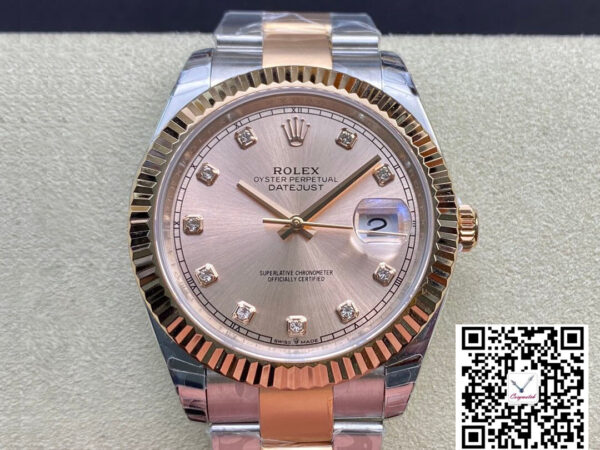 Rolex Datejust M126331-0007 41MM EW Factory V3 Rose Gold