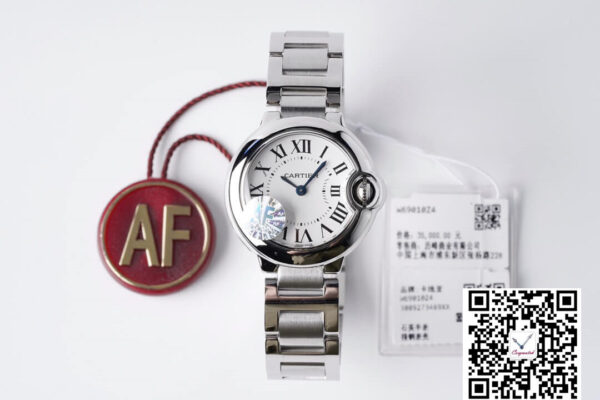 Ballon Bleu De Cartier 28MM Quartz W69010Z4 AF Factory Stainless Steel