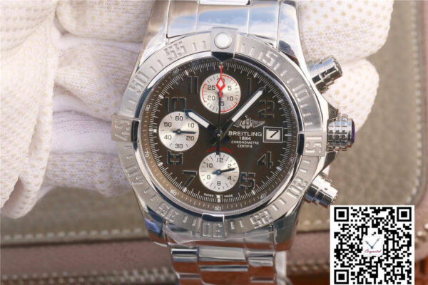 Breitling Avenger II A1338111/F564/170A GF Factory Bituminous Coal Color Dial