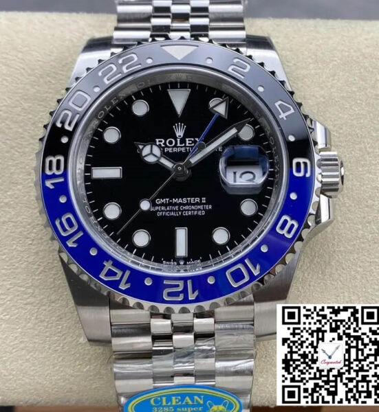 Rolex GMT Master II M126710BLNR-0002 Clean Factory V3 Black Dial