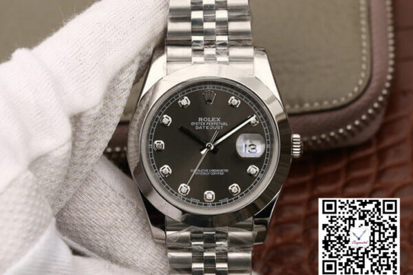Rolex Datejust M126300 EW Factory Grey Dial