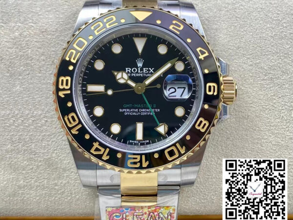 Rolex GMT Master II 116713-LN-78203 Clean Factory Yellow Gold