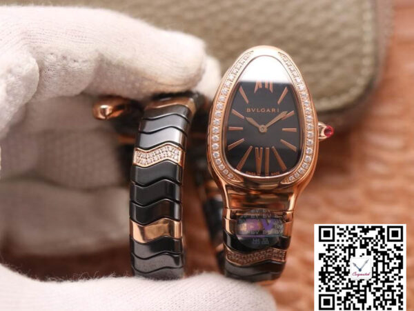 Bvlgari Serpenti BV Factory Rose Gold Diamonds