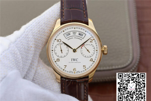IWC Portugieser IW503502 YL Factory Gold Shell White Dial