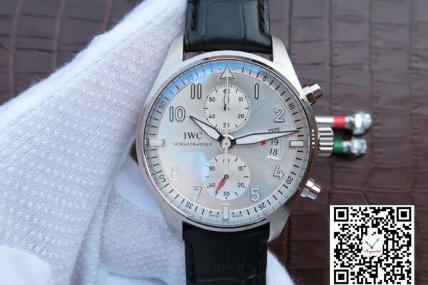 IWC Pilot JU-AIR Special Edition IW387809 ZF Factory Rhodium Dial