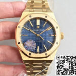 Audemars Piguet Royal Oak 15400OR JF Factory Yellow Gold Blue Dial