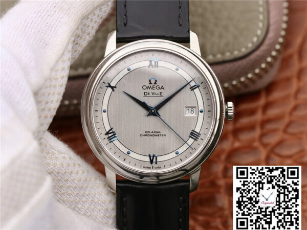 Omega De Ville 424.13.40.20.02.003 MKS Factory Silver Dial