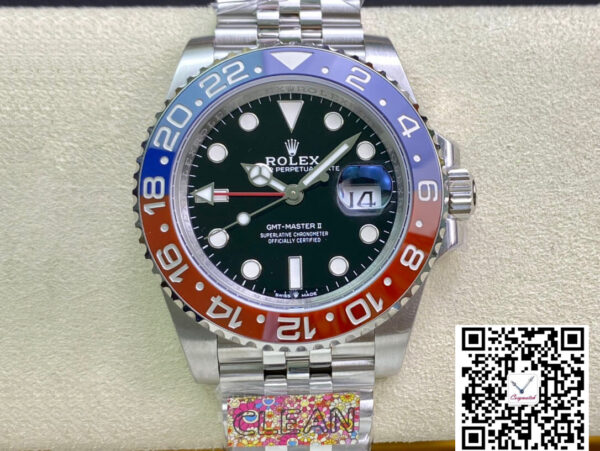 Rolex GMT Master II M126710BLRO-0001 Clean Factory Black Dial