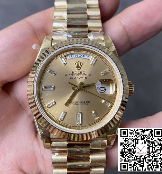 Rolex Day Date M228238-0005 GM Factory V2 Gold Dial