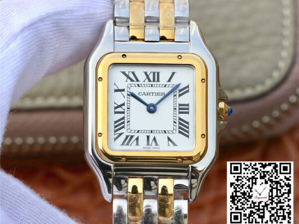 Panthere De Cartier W2PN0007 27MM 8848 Factory White Dial