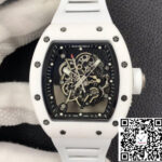 Richard Mille RM055 ZF Factory White Ceramic